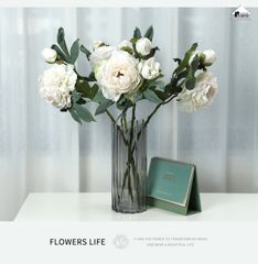 Hoa Hồng Mẫu Đơn 28 Cánh Trang Trí