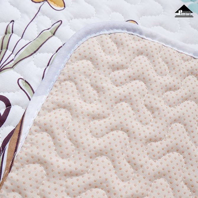 Thảm Cotton Trải Sàn Nhật Bản Trang Trí Hình Học Trang Nhã