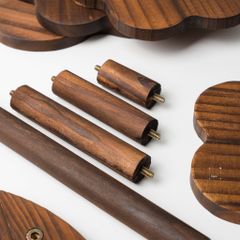 Kệ Gỗ Nhiều Tầng Trang Trí Bánh Ngọt Cupcake Bàn Tiệc