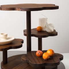 Kệ Gỗ Nhiều Tầng Trang Trí Bánh Ngọt Cupcake Bàn Tiệc