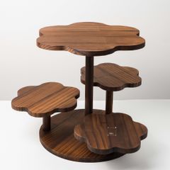 Kệ Gỗ Nhiều Tầng Trang Trí Bánh Ngọt Cupcake Bàn Tiệc