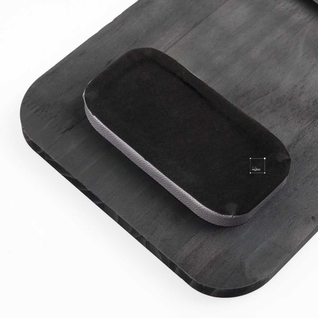 Khay Gỗ Trang Trí Lót Da Sang Trọng