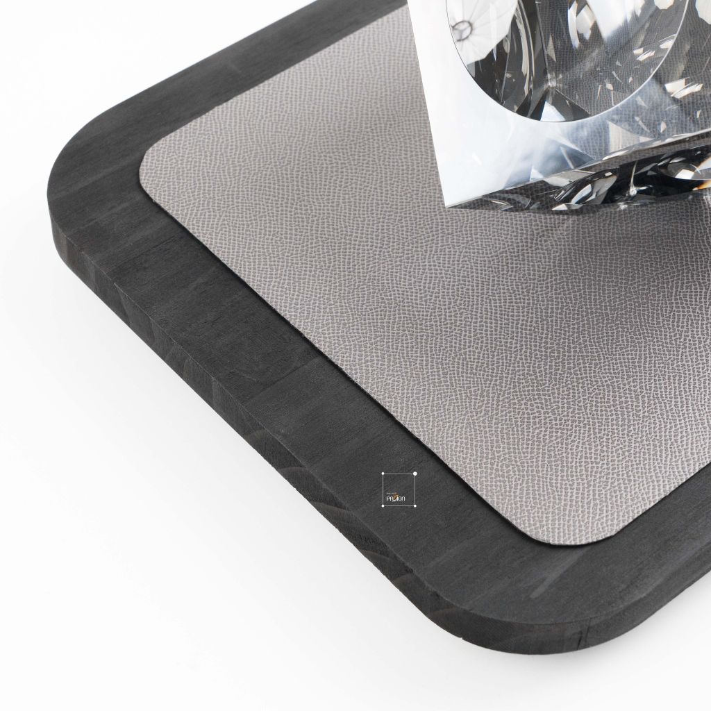 Khay Gỗ Trang Trí Lót Da Sang Trọng