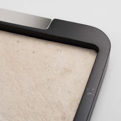 Khay Gỗ Trang Trí Lót Lông Đuôi Ngựa Châu Âu Sang Trọng