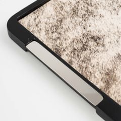 Khay Gỗ Trang Trí Lót Lông Đuôi Ngựa Châu Âu Sang Trọng