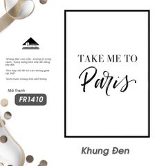 Tranh Chữ Passion FR1410