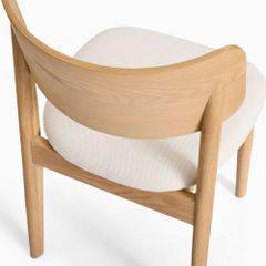 Ghế Ăn Lalia Gỗ Tần Bì Lót Đệm