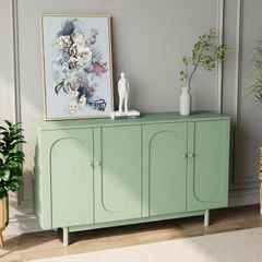 Tủ Sideboard Tối Giản Tông Xanh Mint Hiện Đại