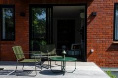 Ghế Sắt Ngoài Trời Đan Dây Split
