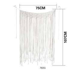 Màn Boho Thổ Cẩm Trang Trí Tường 107x75cm