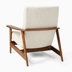 Ghế Ngồi Thư Giãn Tựa Cao Mid Century