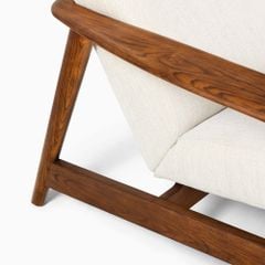 Ghế Ngồi Thư Giãn Tựa Cao Mid Century