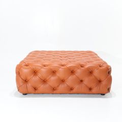Đôn Da Décor Phòng Khách Làm Ghế Gác Chân Chesfiel