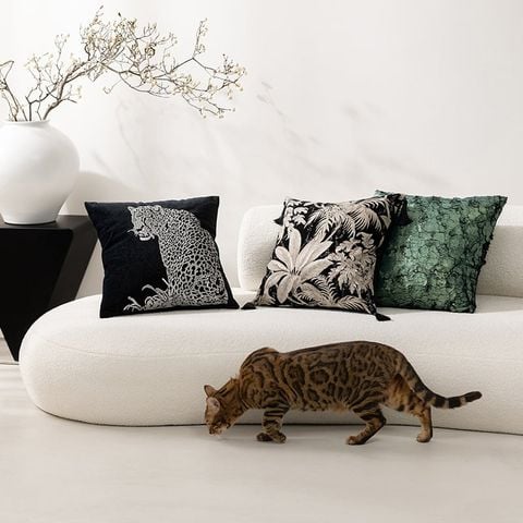 Vỏ Gối Tựa Lưng Phong Cách Vintage Kiểu Âu Mỹ Hiện Dại