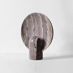 Đèn Bàn Đầu Giường Hình Mặt Trời Phong Cách Wabi Sabi