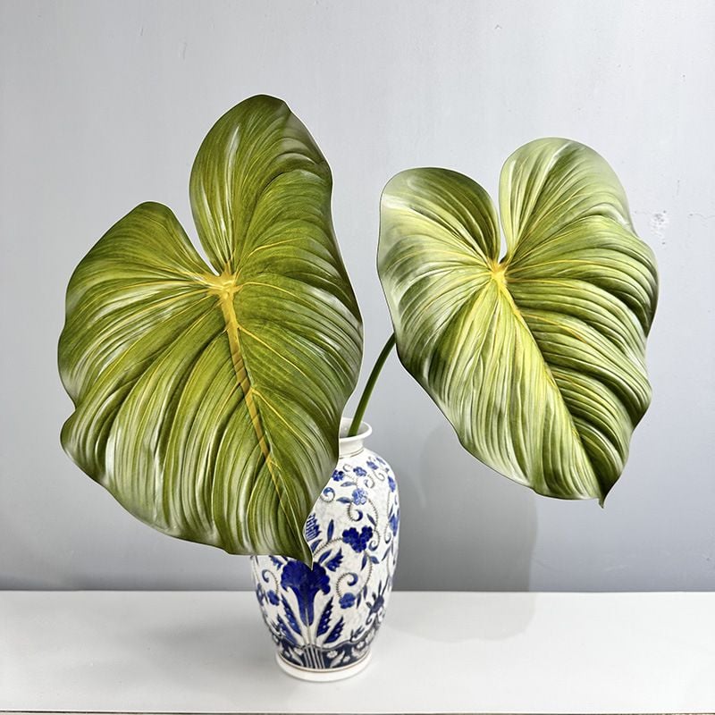 Lá Cây Trầu Bà Monter Leaf Lớn Nhựa Mềm
