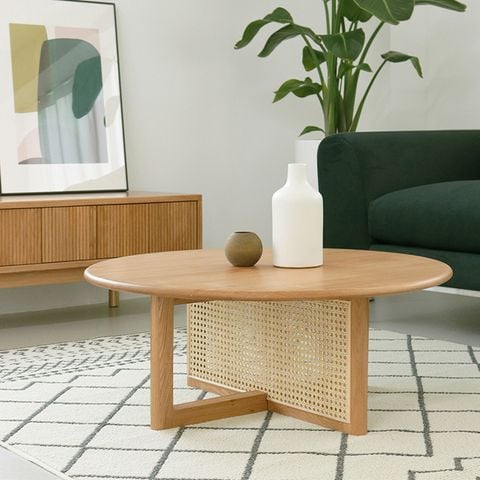 Bàn Trà Phong Cách Indochine Tối Giản GO1034