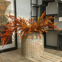 Hoa Lụa Giả Trang Trí Cành Hoa Setaria