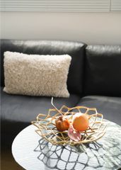 Dĩa Trái Cây Metal Đan Lưới Phong Cách Châu Âu Sang Trọng