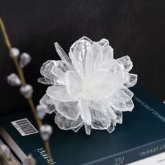 Tượng Quả Cầu Hoa Pha Lê