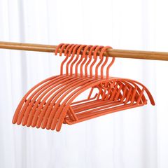 Móc Nhựa Treo Quần Áo Bán Nguyệt Bảo Vệ Quần Áo