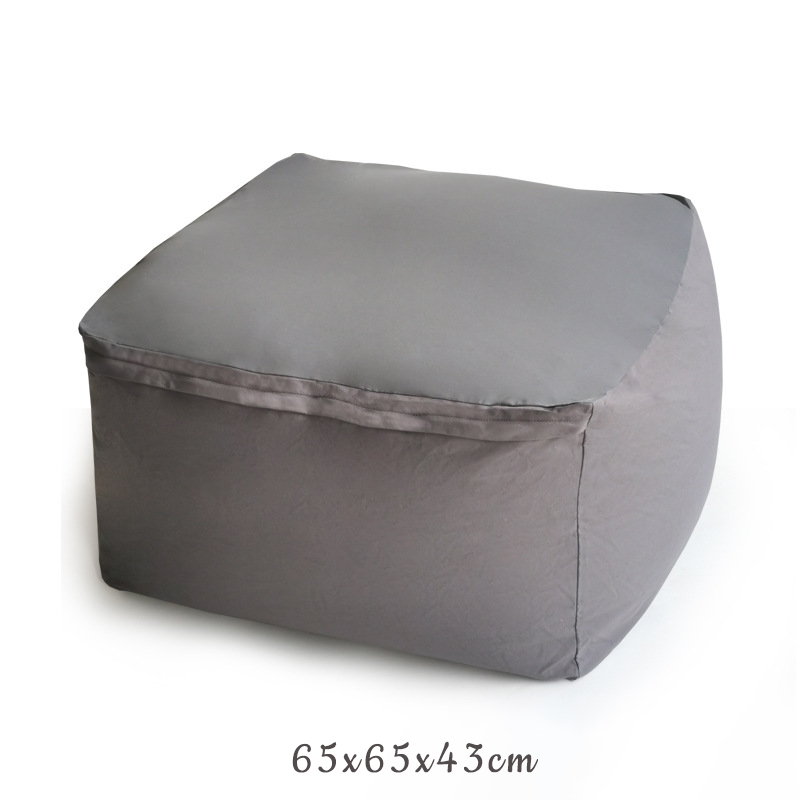 Ghế Lười Túi Đậu Hình Trụ Vuông Cotton Thun Mềm Mại