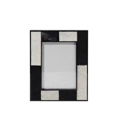 Khung Ảnh Lông Ngựa Decor Phối Trắng Đen Sang Trọng