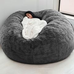 Ghế Lười Sofa Túi Tròn Bigsize 150cm Làm Giường Ngủ