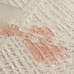 Thảm Trải Sàn Màu Trắng Bắc Âu Sợi Dệt Nổi Tam Giác Chống Thấm