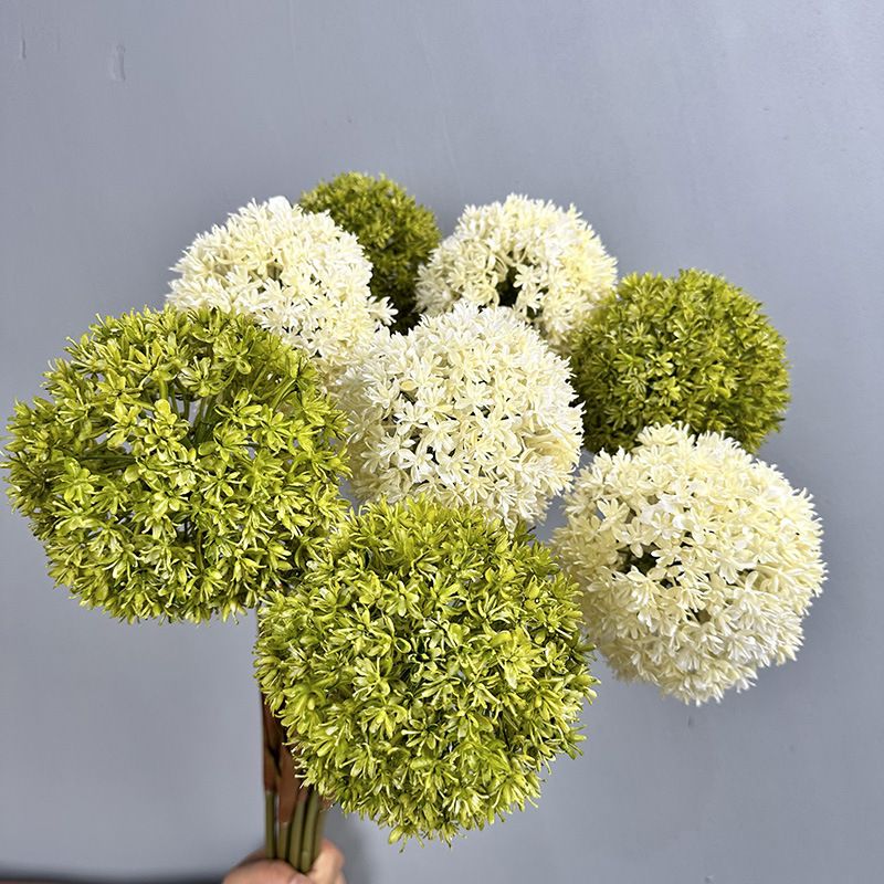 Hoa Bóng Hình Tròn Độc Đáo Decor Không Gian