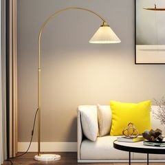 Đèn Sàn Đứng Phòng Khách Thân Kim Loại Xếp Ply