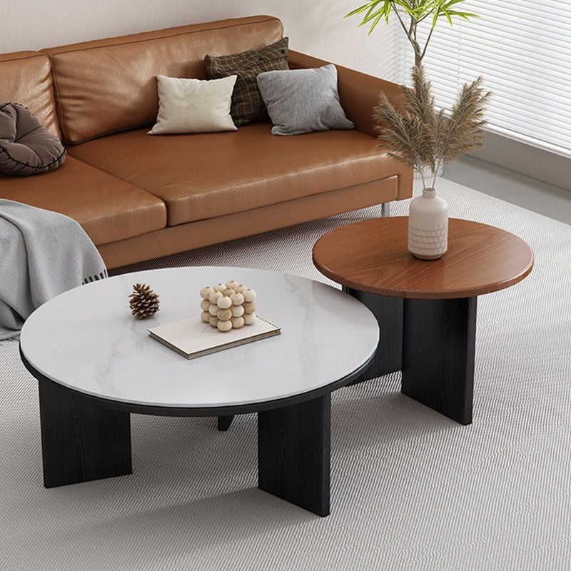 Bộ Bàn Trà Wabi Sabi Gỗ Đen Nâu