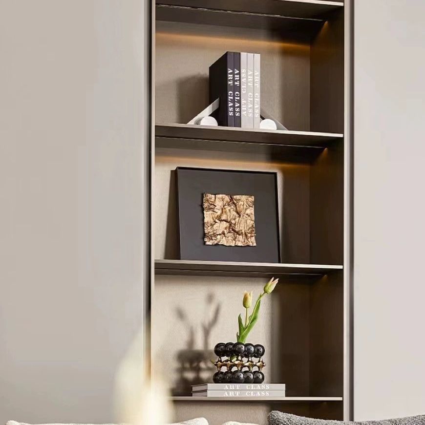 Tượng Tranh Trang Trí Bằng Da Mạ Vàng Decor Kệ