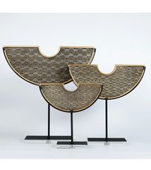 Đồ Trang Trí Để Bàn Tủ Console Hình Đồng Tiền Bán Nguyệt