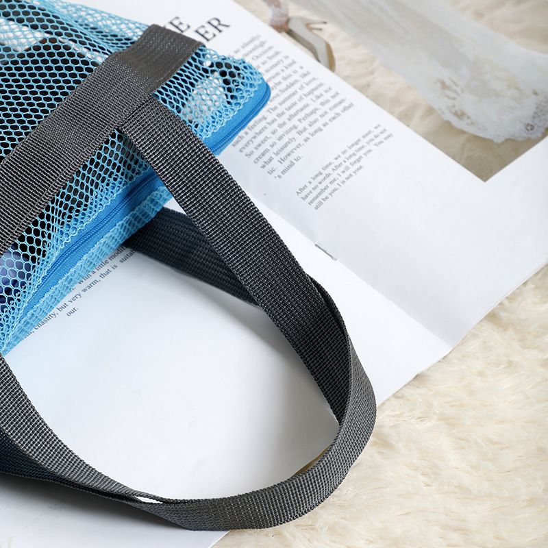 Túi Lưới Đựng Mỹ Phẩm Có Tay Xách Du Lịch