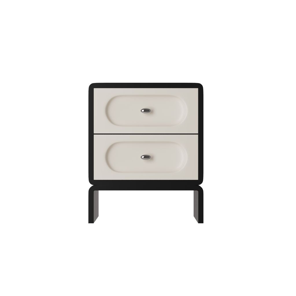 Táp Đầu Giường Sideboard Décor Trắng Đen GO1023