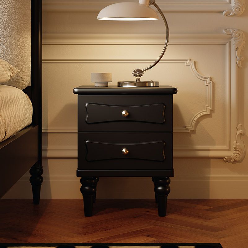 Tủ Đầu Giường Đơn Giản Phong Cách Vintage Mỹ Kiểu 2