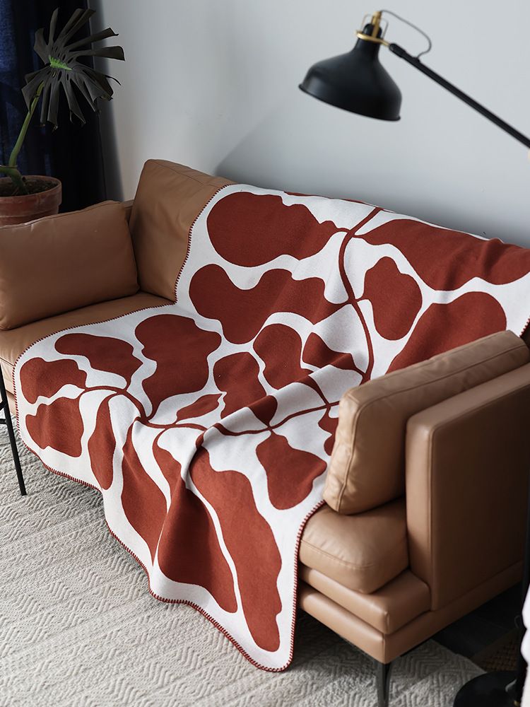 Chăn Dạ Nỉ Cashmere Decor Sofa Sang Trọng