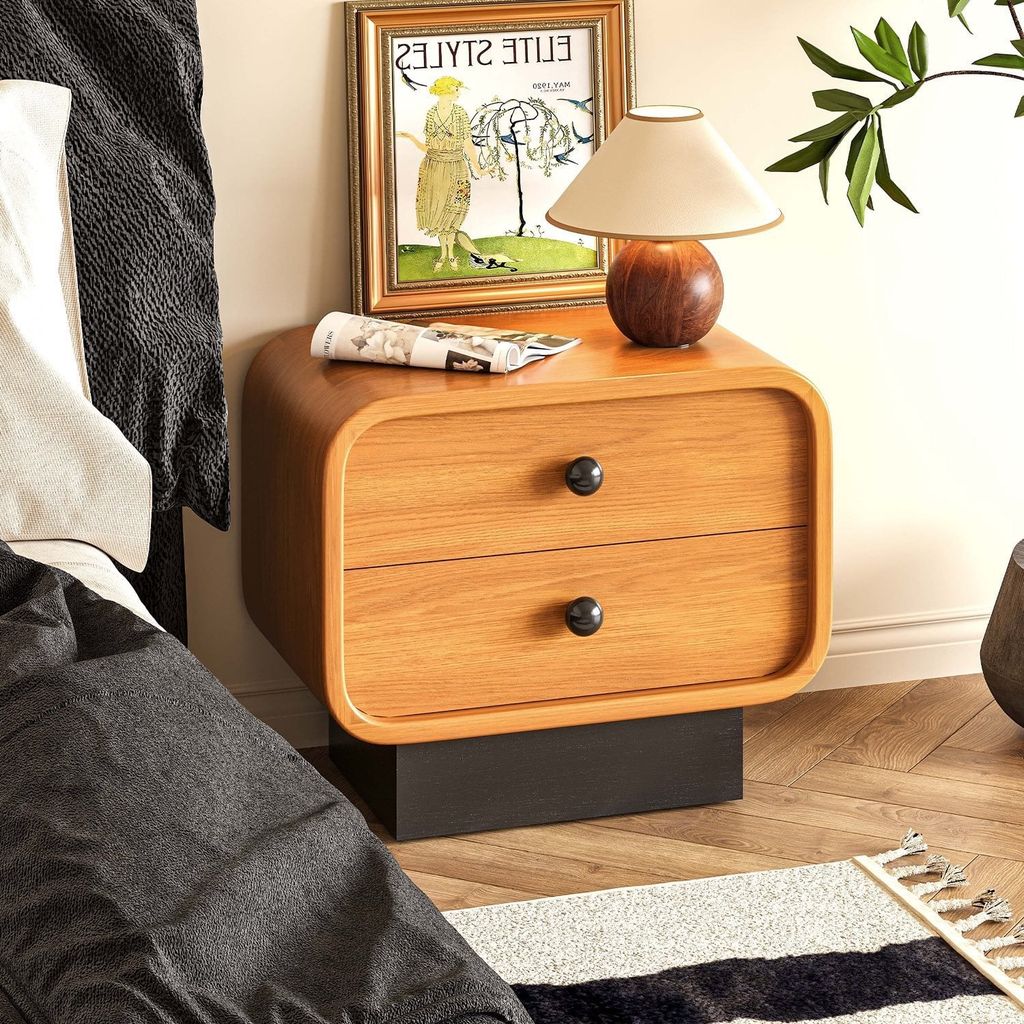 Tủ Đầu Giường Gỗ Phong Cách Mộc Nhật Bản