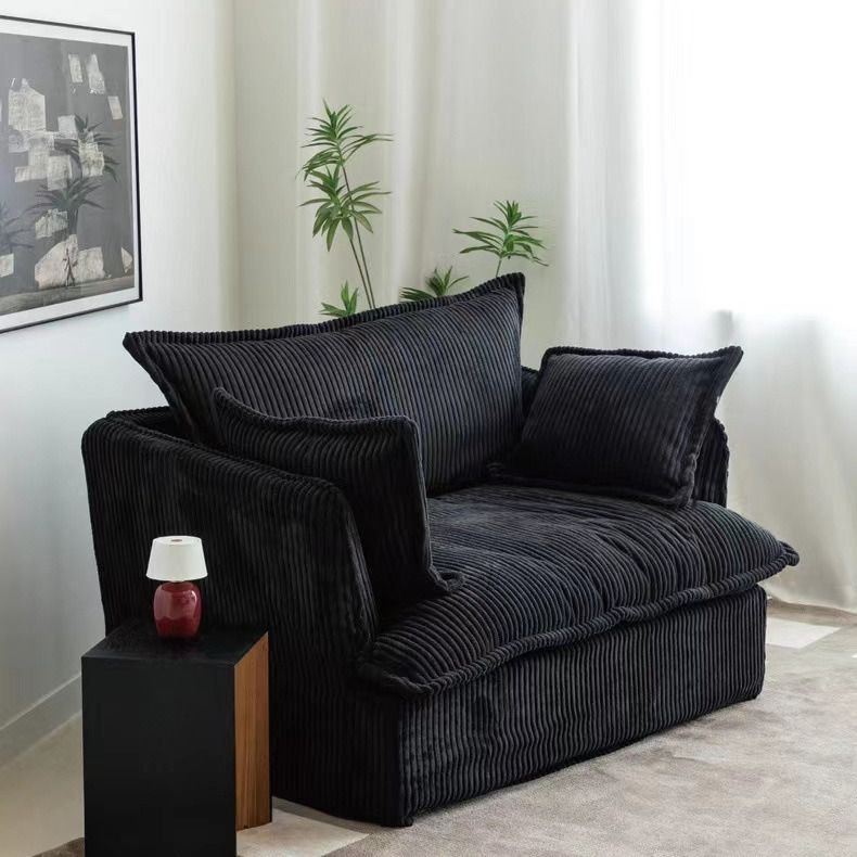 Ghế Thư Giãn Sofa Đơn Có Lót Gối Đệm Lông