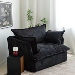 Ghế Thư Giãn Sofa Đơn Có Lót Gối Đệm Lông