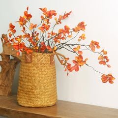 Cành Lá Phong Đỏ Trang Trí Phong Cách Bắc Âu