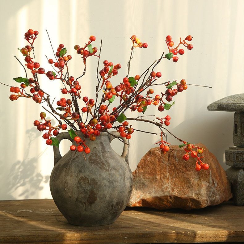 Cành Cây Trang Trí Quả Berry