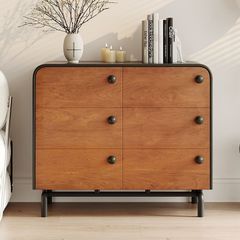 Tủ Console Chân Sắt Gỗ Thông Mỹ Phong Cách Pháp Retro