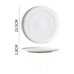 Dĩa Gốm Sọc Gân Trắng Châu Âu