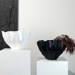 Tượng Dáng Khay Trang Trí Hình Lá Sen Decor