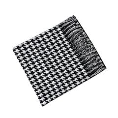 Chăn Phủ Giường Decor Họa Tiết Răng Sói Houndstooth 130x230cm