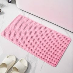 Thảm Nhựa Chống Trượt Nhà Tắm PVC Kết Cấu Đan Chéo Có Đế Hút Mềm Mại