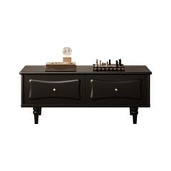 Bàn Trà Kiểu Tủ 4 Ngăn Kéo Phong Cách Bán Cổ Điển