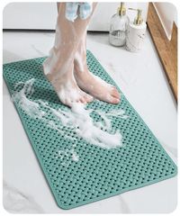 Thảm Nhựa Chống Trượt Nhà Tắm PVC Kết Cấu Đan Chéo Có Đế Hút Mềm Mại
